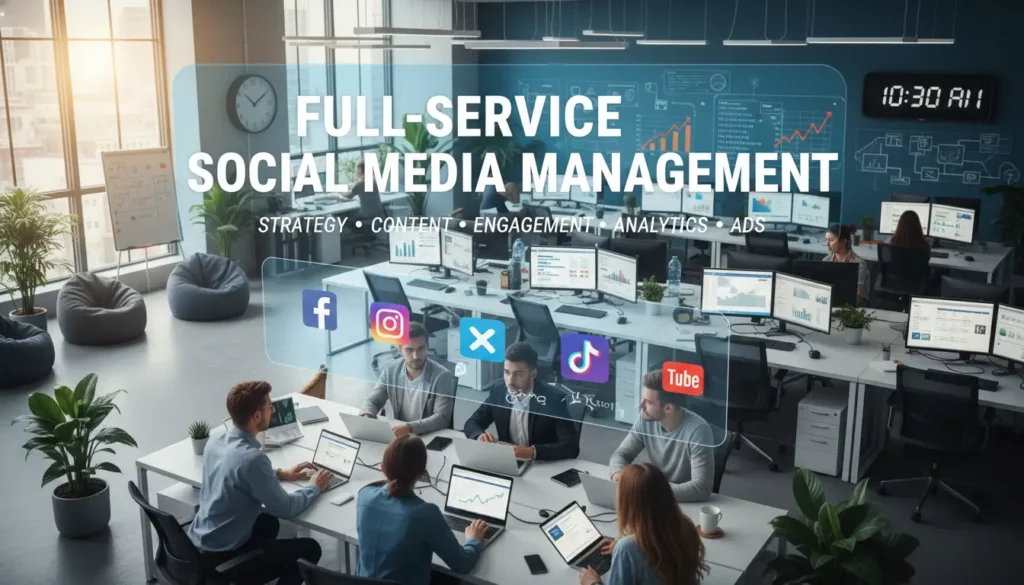 Full-Service Social Media Management (SMM)